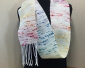 Rainbow Bejeweled Scarf