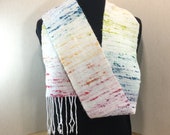 Rainbow Bejeweled Scarf