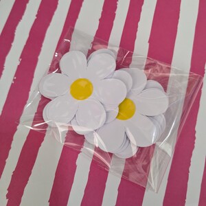 Coriandoli Daisy / Daisy / Daisy di carta / Coriandoli personalizzabili / Coriandoli personalizzati / Coriandoli personalizzati / Daisy / Daisy