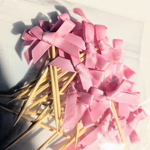 Bow Cupcake Toppers | Bow Toppers | Bow Topper | Bow Themed Party Decorations | Bow Party Cupcake Toppers | Bow Themed | Clean Girl Bows