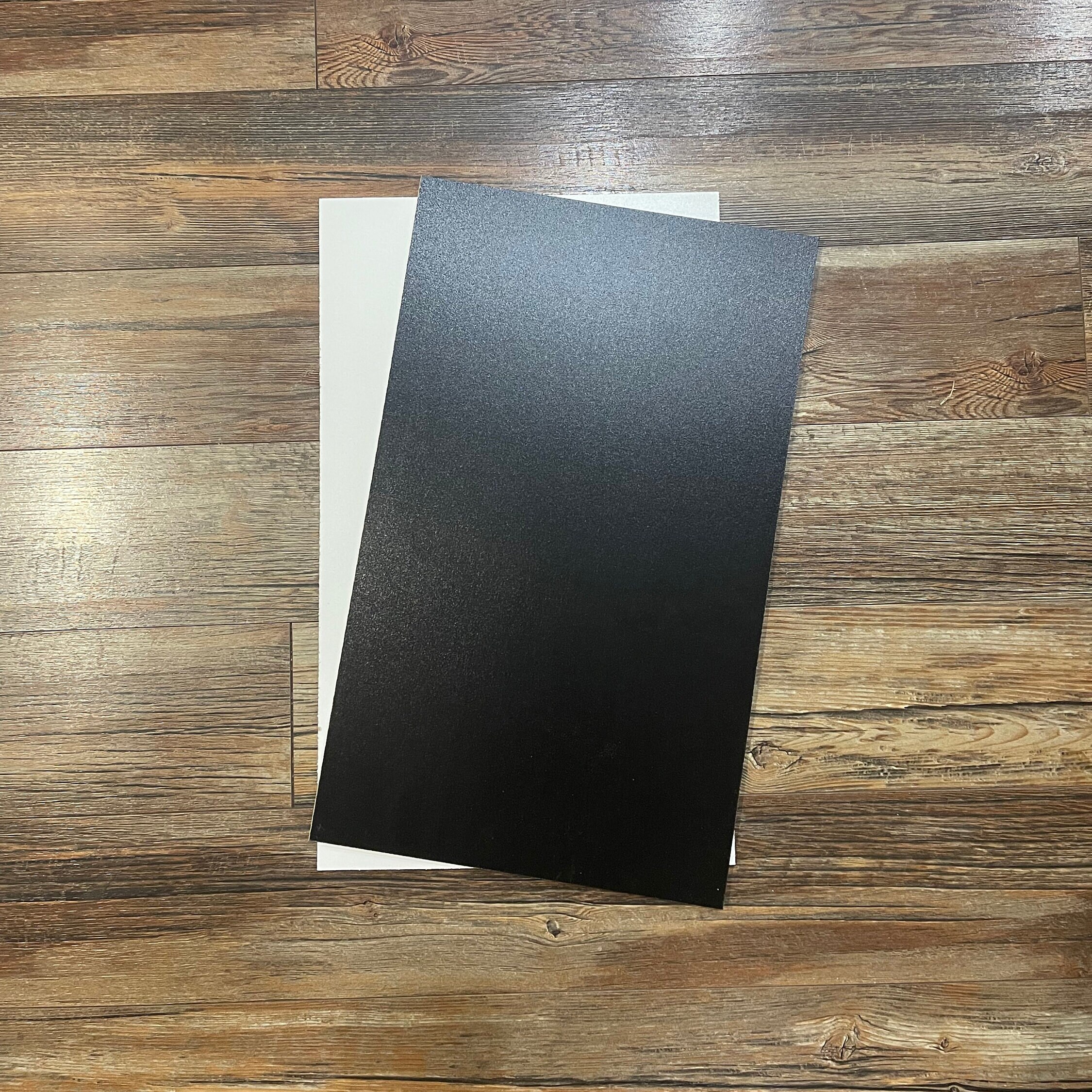 White and Black MDF, Double Sided Coating, Laser Safe 3mm Wood for Sign