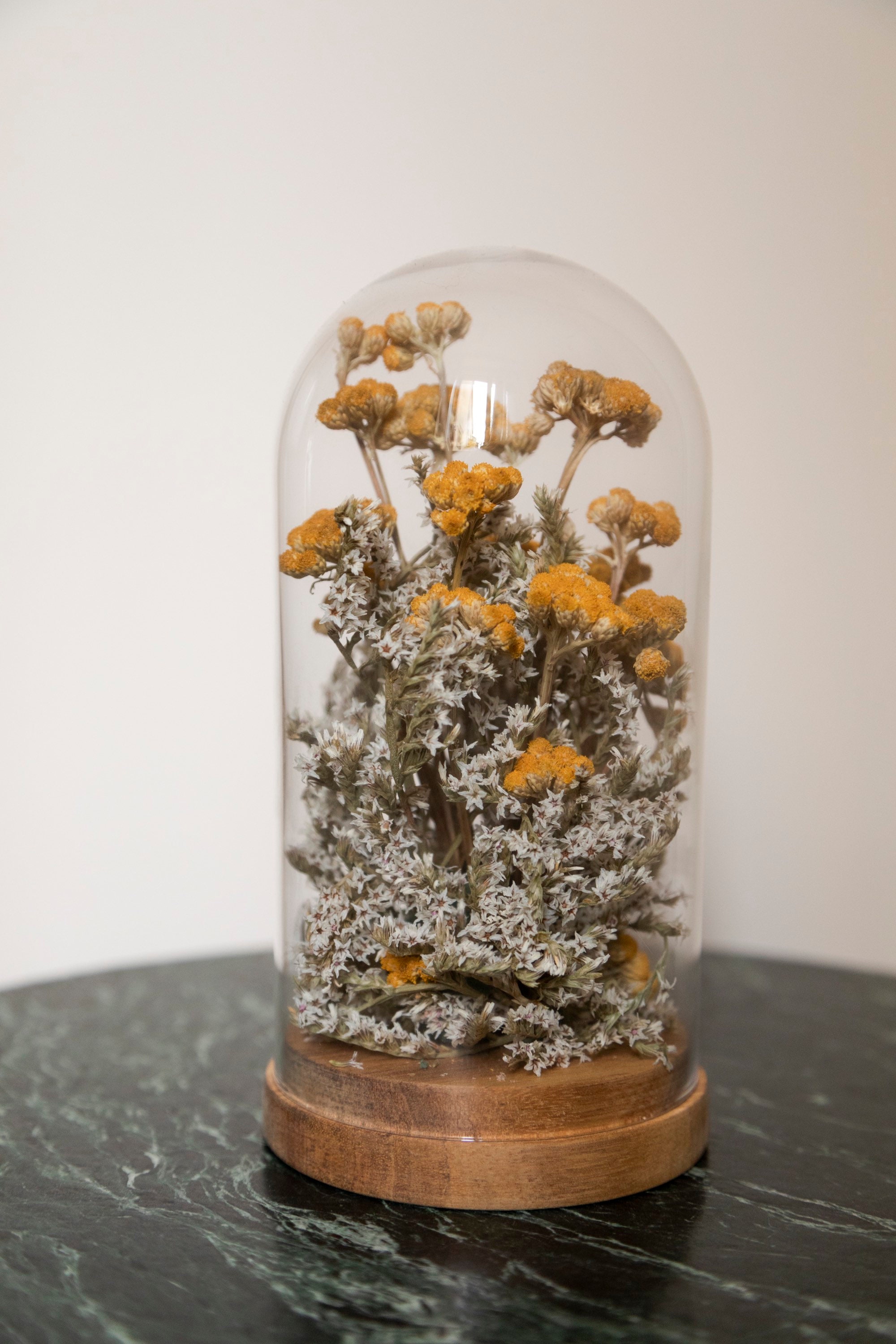 Cloche de Fleurs Séchées