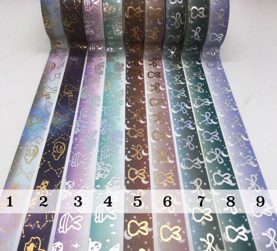 Christmas ice Crystals Washi sample 1 x 1 m