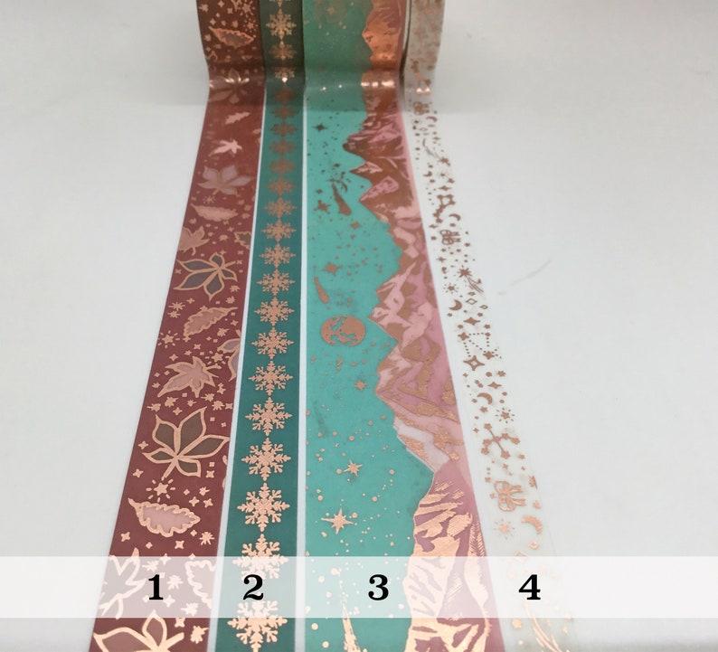 PaperGeek Enchanted Autumn Washi Tape Sample