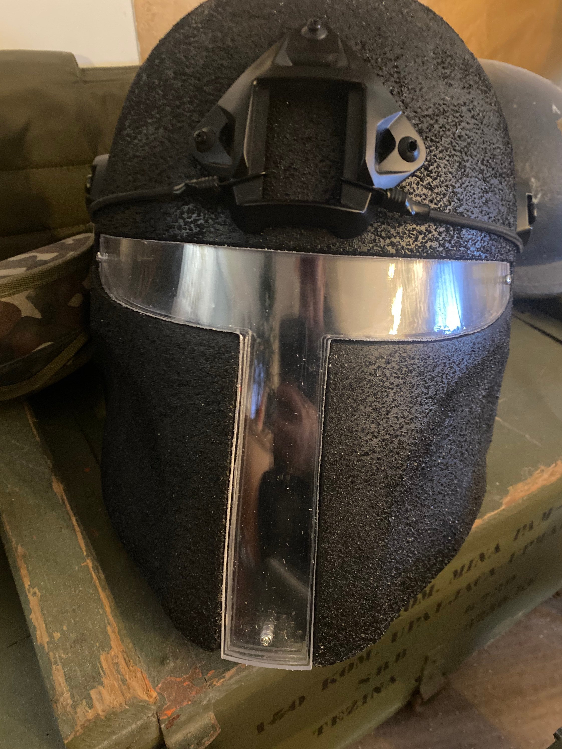 Casco militar bal stico nivel 4 Etsy Espa a