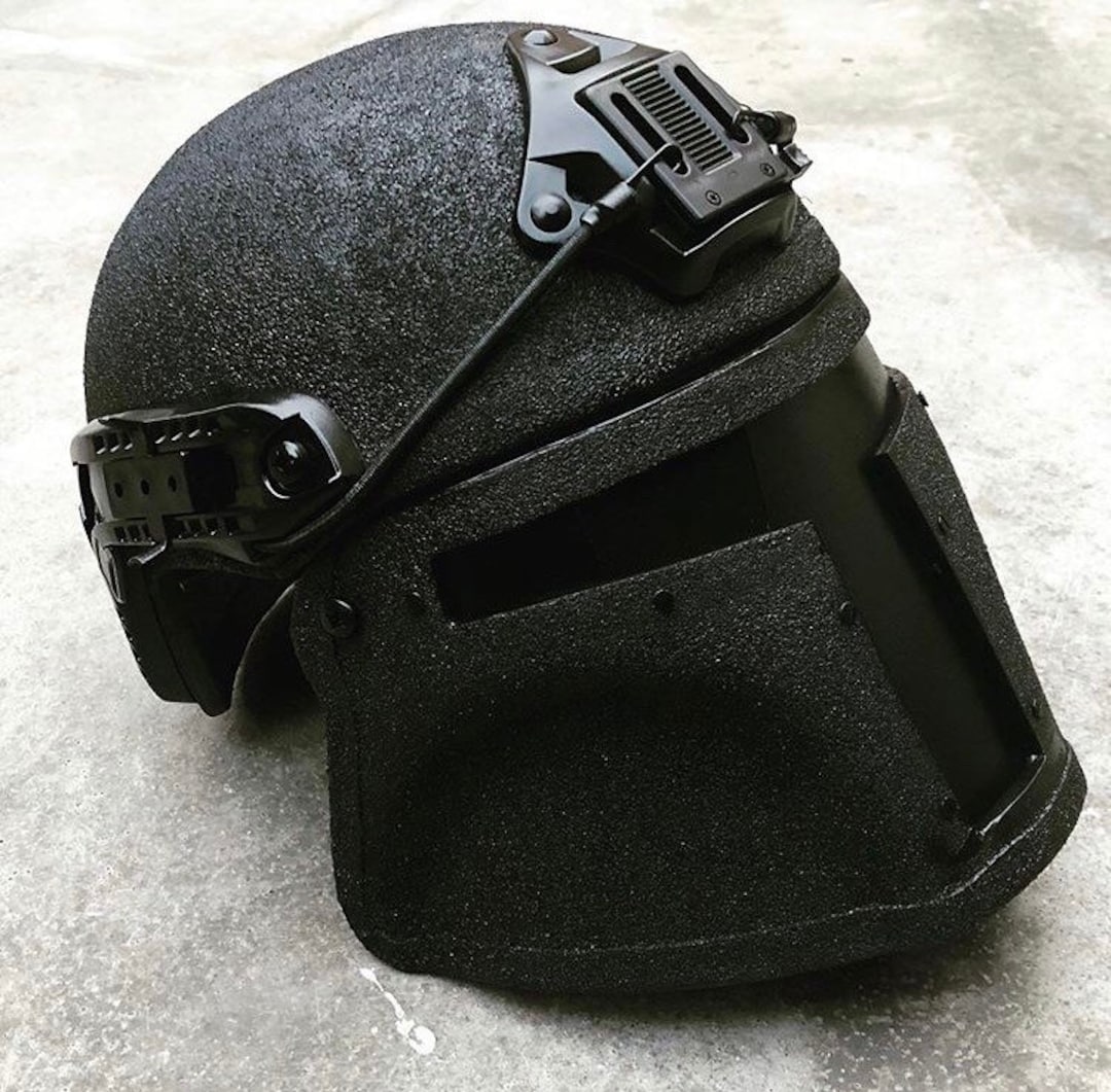 Boba Fett Style Ballistic Military Helmet Level 3A -  UK