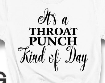 Throat Punch PNG, Throat Punch SVG, Vinyl Cut File, Sublimation Design, Digital Download