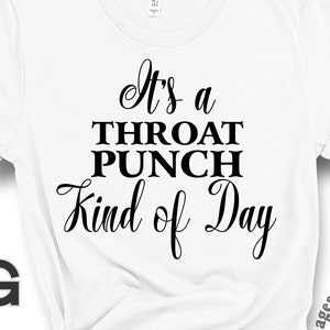 Throat Punch PNG, Throat Punch SVG, Vinyl Cut File, Sublimation Design, Digital Download