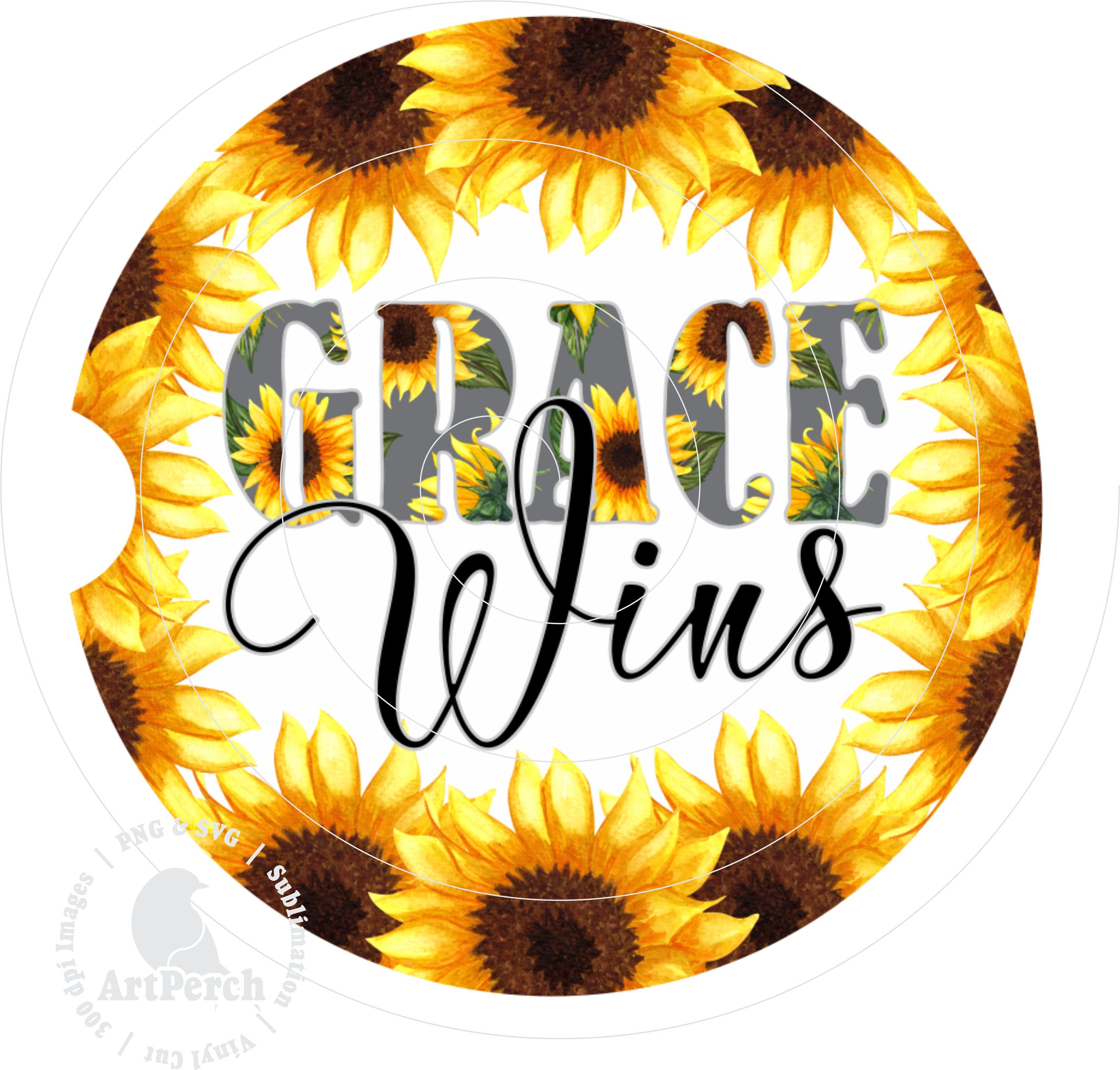 Christian Car Coaster PNG, Grace Wins Coaster PNG, Religious ...