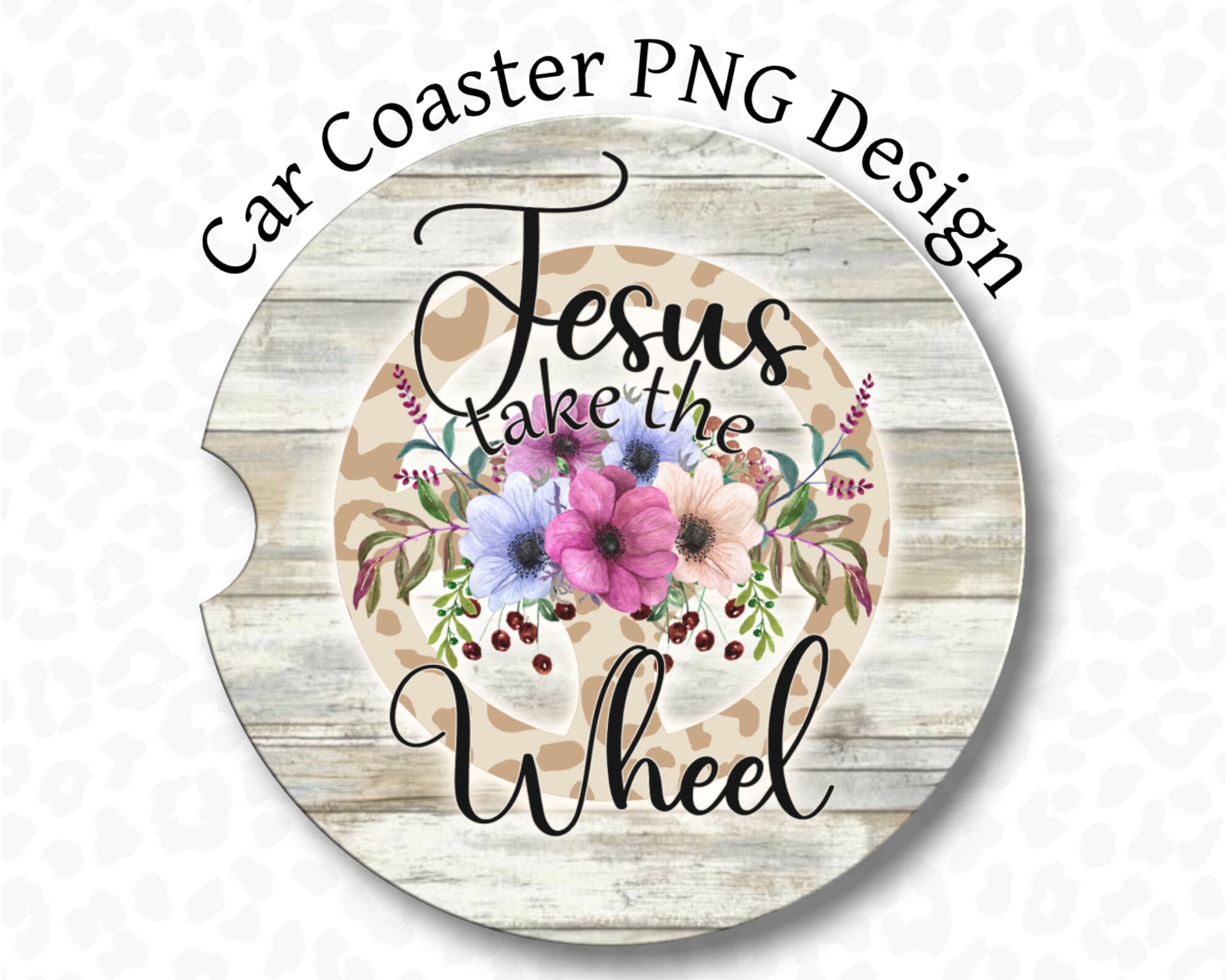 Jesus Takes the Wheel {Coasters} Jesus Takes the Wheel {Coasters}