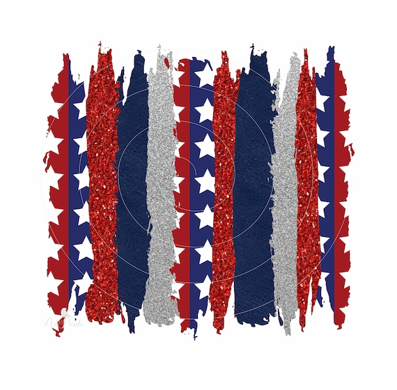 Football Brushstroke, Red White Blue Silver, Patriotic PNG, Shirt Design, Patch PNG, Sublimation Design, Digital Download