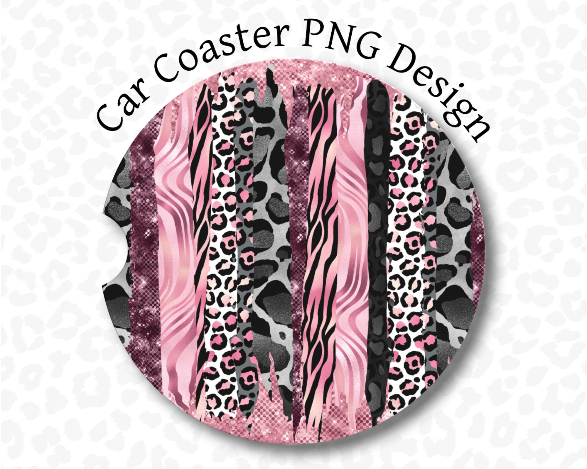 Mini-bundles,Leopard Cowhide Car Coaster Bundle,Car Coaster Designs,Car  Coasters,Western Car Coaster Sublimation,Clip Art Design,Instant Digital  Download - So Fontsy