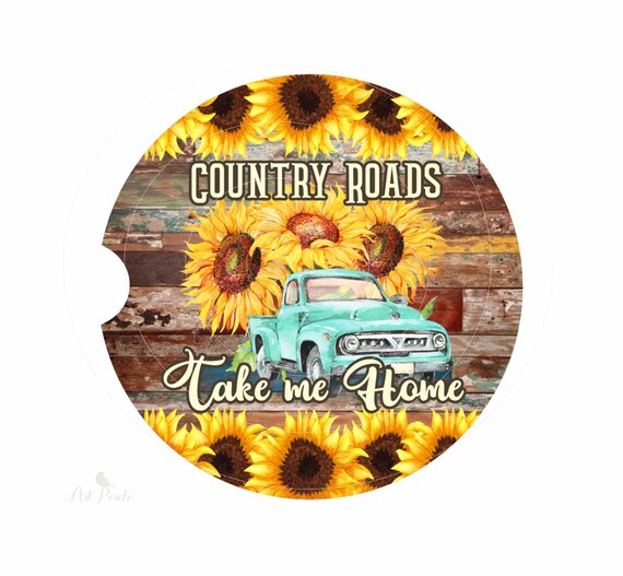 Flower Truck Car Coasters Flower Truck Car Coasters