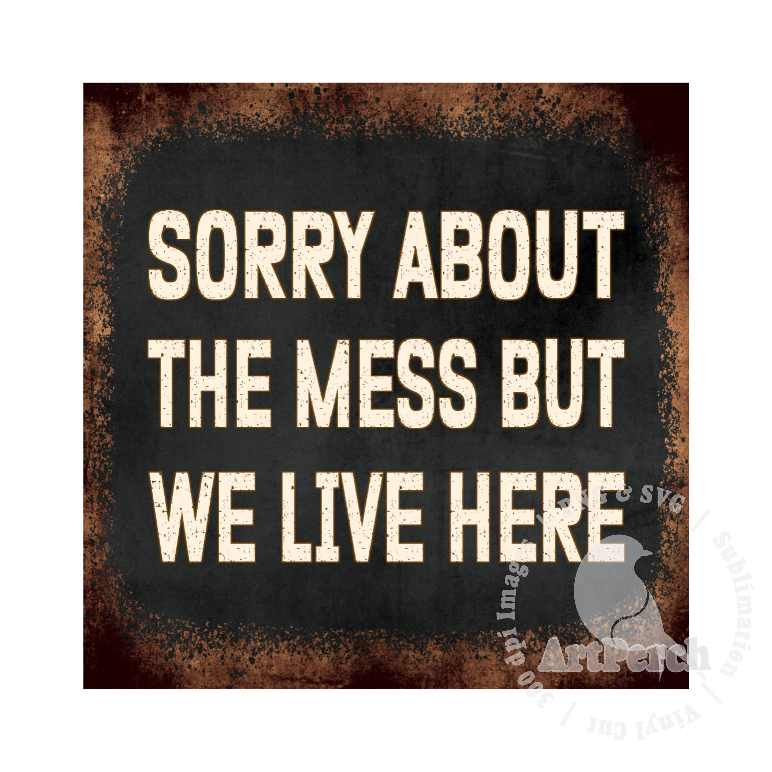 Funny Coaster PNG, Square Coaster Sublimation Design, Home Coaster PNG ...
