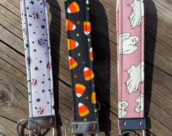 Halloween Key Fob Keychain-Key Holder Wristlet