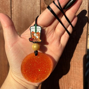 Ghostly Caffeine Silicone Bead Lanyard-Customizable
