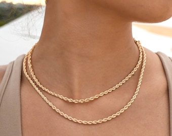 4mm Rope Chain - Etsy