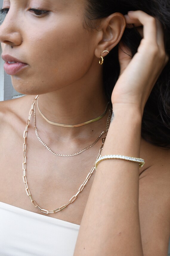 Crystal tennis chain new arrivals