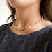Thick Paperclip Link Necklace | 18k Thick Gold Link Choker | Link Chain Necklace | Gold Layered Chain | 18K Gold Filled | Rectangle Link