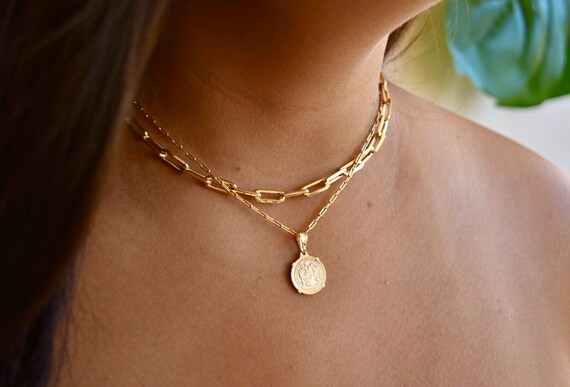 link choker necklace