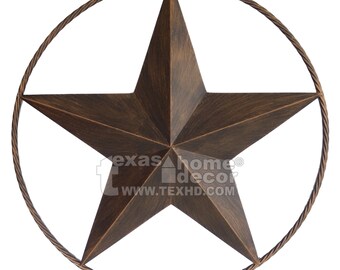 Primitive Americana Rustic Barn Star Tree Topper 15 X 8 With