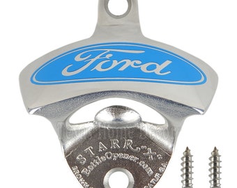 Ford bottle opener steel wall mount Ford bottle opener steel wall mount