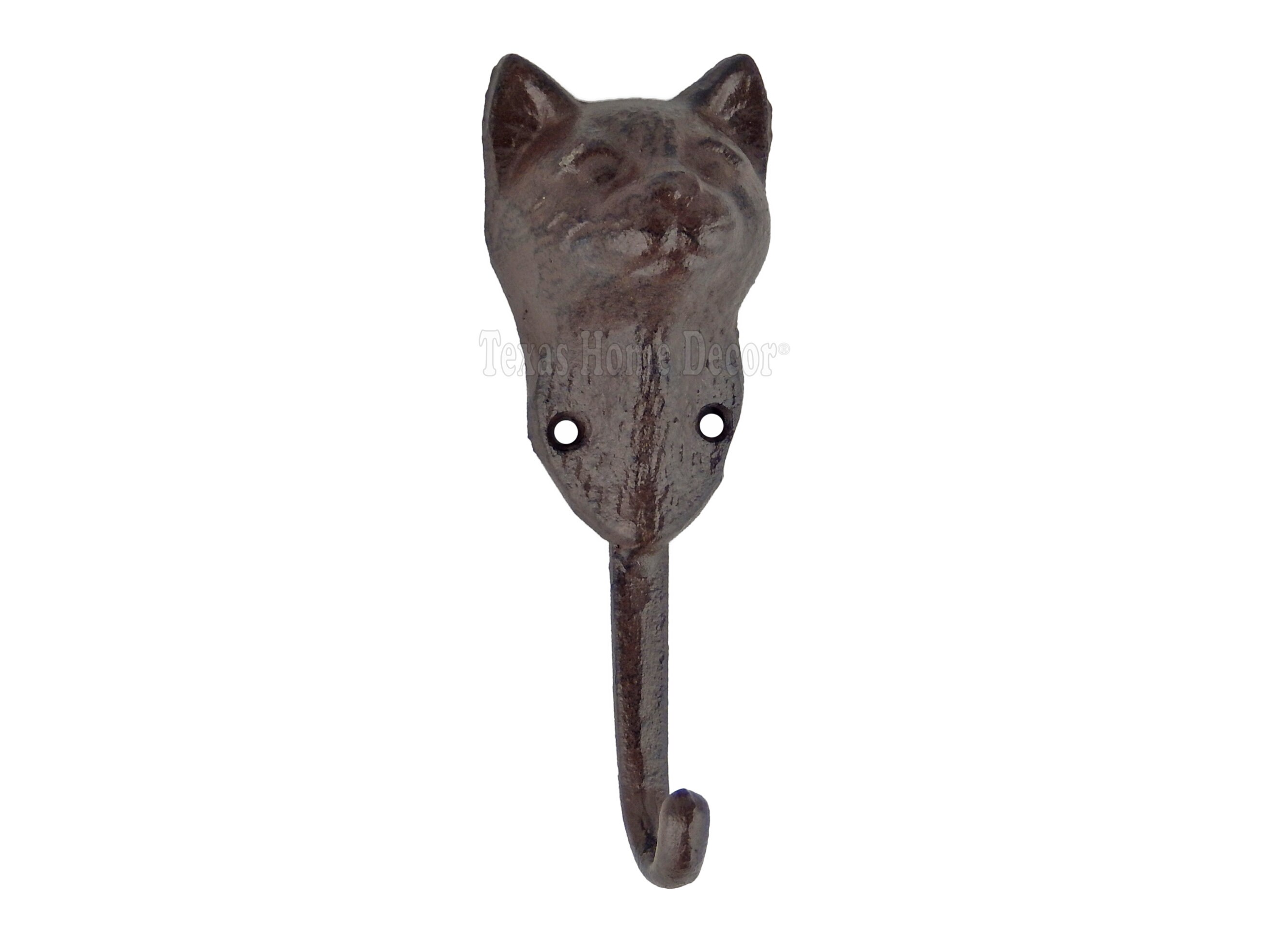 Cat Wall Hook Cast Iron Wall Mounted Etsy