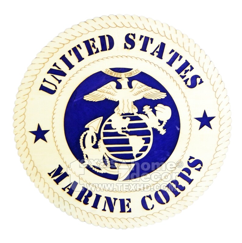 12 Wooden United States Military Wall Mounted Plaques Etsy