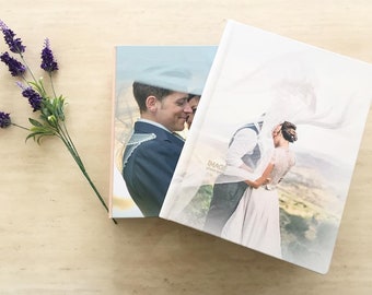 Personalized printed leather Wedding photo album