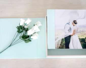 Personalized Acrylic Wedding photo album, Family, Baby, Gift