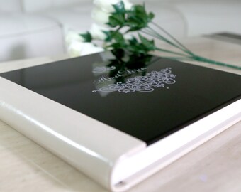 Personalized Acrylic Wedding photo album,