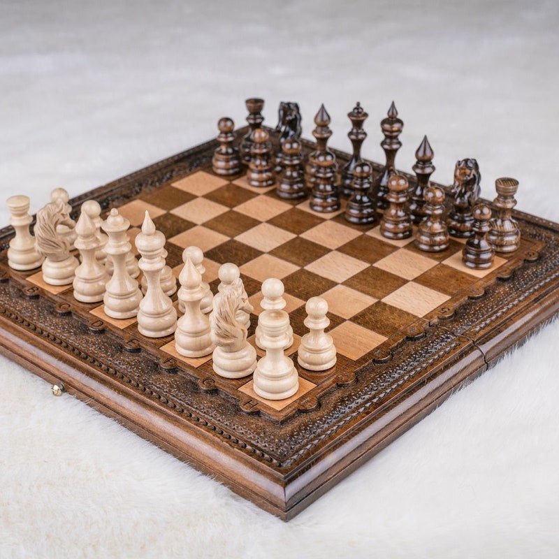 Indian Chess Set - Etsy