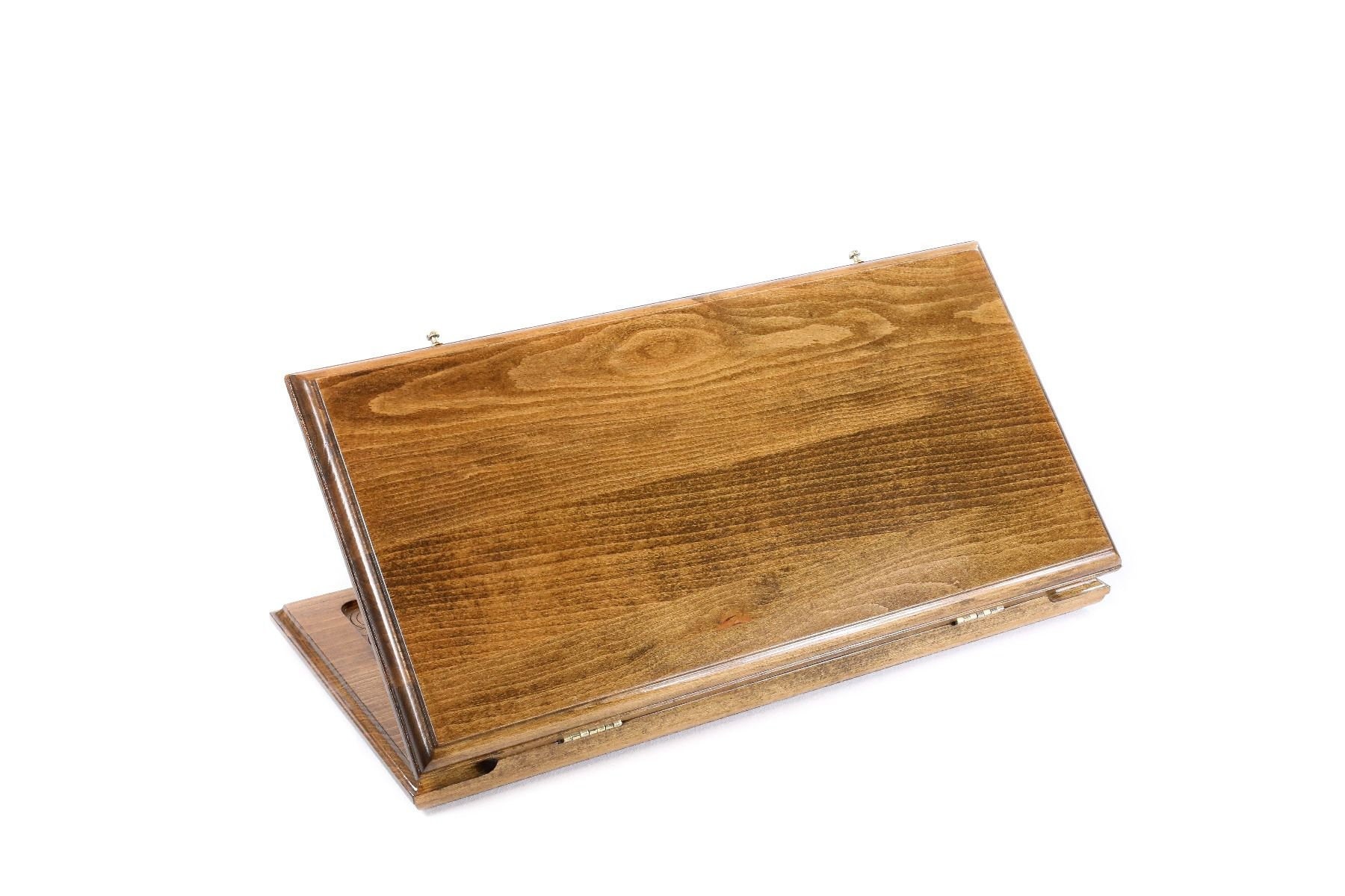 Handmade Wooden Backgammon - The Classic Design | Gift for Father, Birthday Gift, Armenian Gift, Hand-Carved Backgammon Set