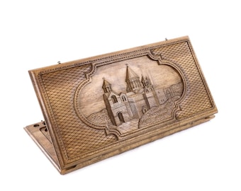 Backgammon clásico Etchmiadzin con incrustaciones