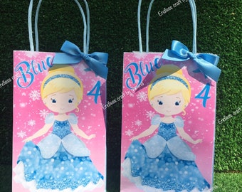 Blue princess  goodie bags