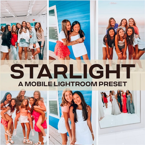 STARLIGHT PRESET: A Mobile Lightroom Preset