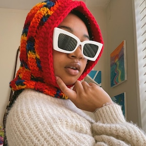 Balaclava, Crochet Hood Beginner Crochet Pattern