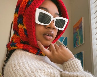 Balaclava, Crochet Hood Beginner Crochet Pattern