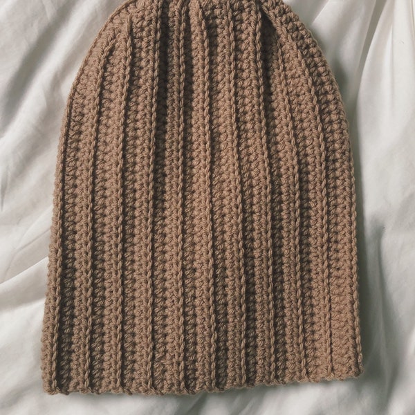 Patrón de gorro de crochet fácil de 5 pasos [Descargar PDF]