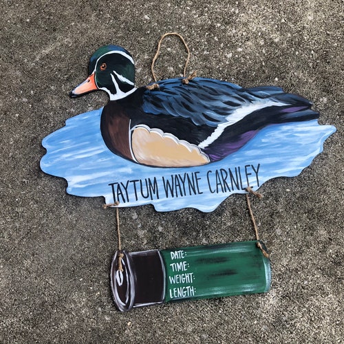 Mallard Duck Hunting Hospital Door Hanger Etsy