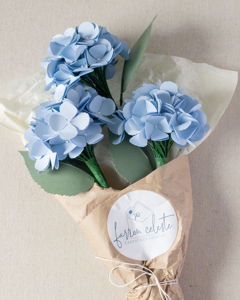 Paper Hydrangea SVG Online for Cricut and Silhouette Etsy