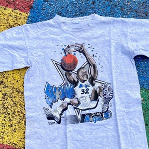 90s アメリカ製　NBA SHAQ Orlando Magic Tシャツバスケ s-l400.jpg