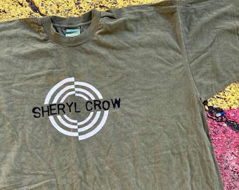 希少　1997s SherylCrow Live Tee Sheryl Crow - 1997 Black Tour Shirt. XL. | eBay