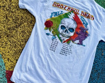 Vintage 1987 Grateful Dead Fall Tour It's Worth the Trip 80s GDM