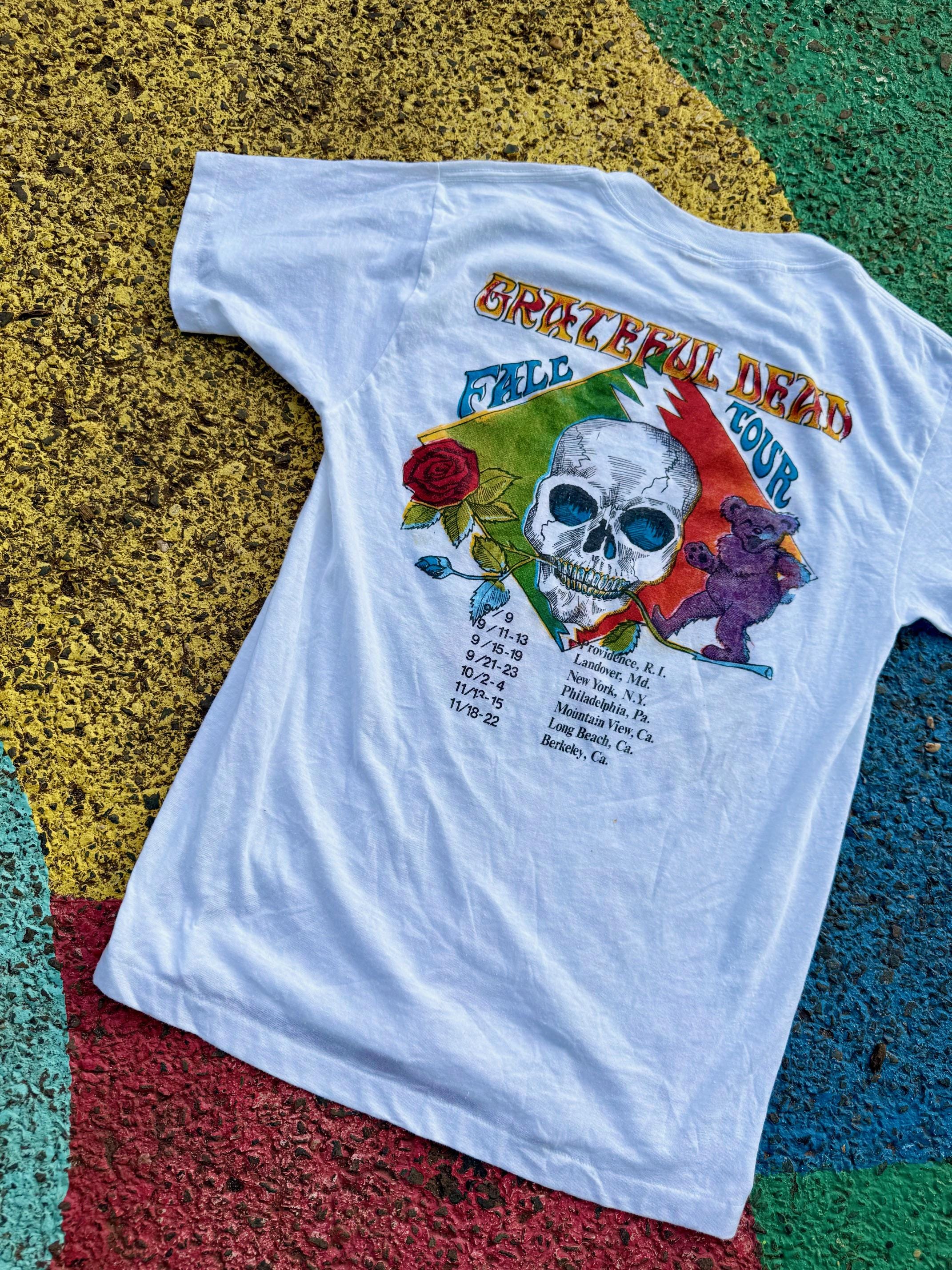 Vintage 1987 Grateful Dead Fall Tour It's Worth the Trip 80s GDM