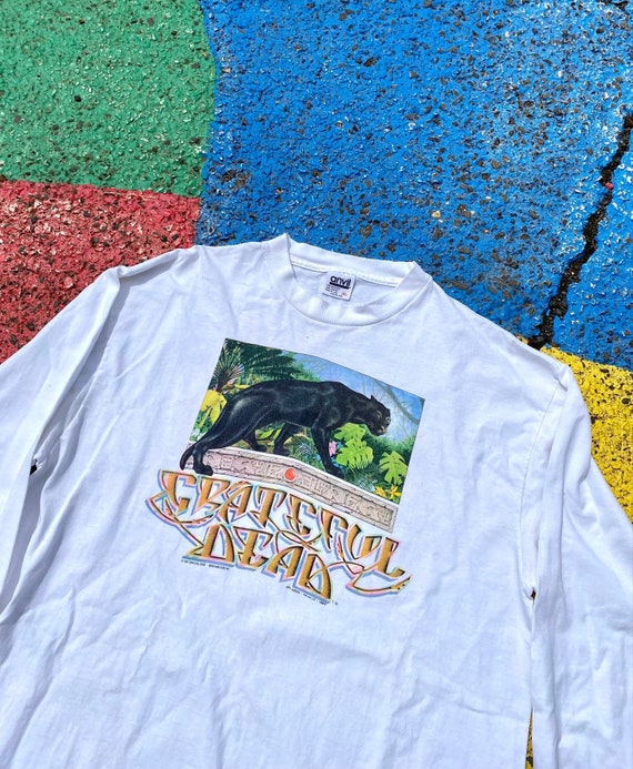 80’s 90's Grateful Dead Raglansleeve Grateful Dead band 3/4 sleeve raglan shirt - Chris Morris
