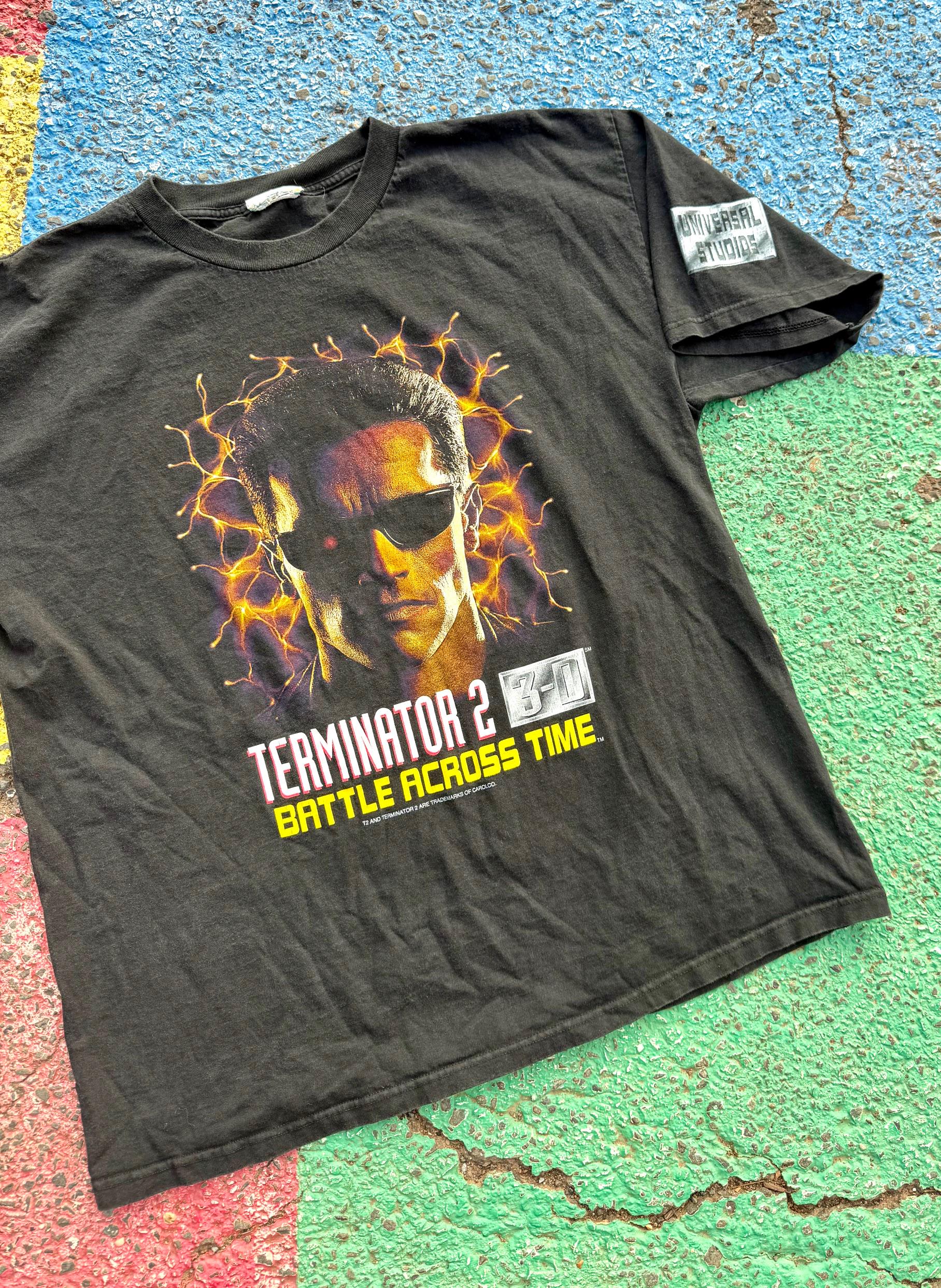 Vintage 90s Terminator 2 3D Battle Across Time Universal Studios 