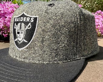 Vintage 1990's Los Angeles Raiders American Needle Wool Blend NFL