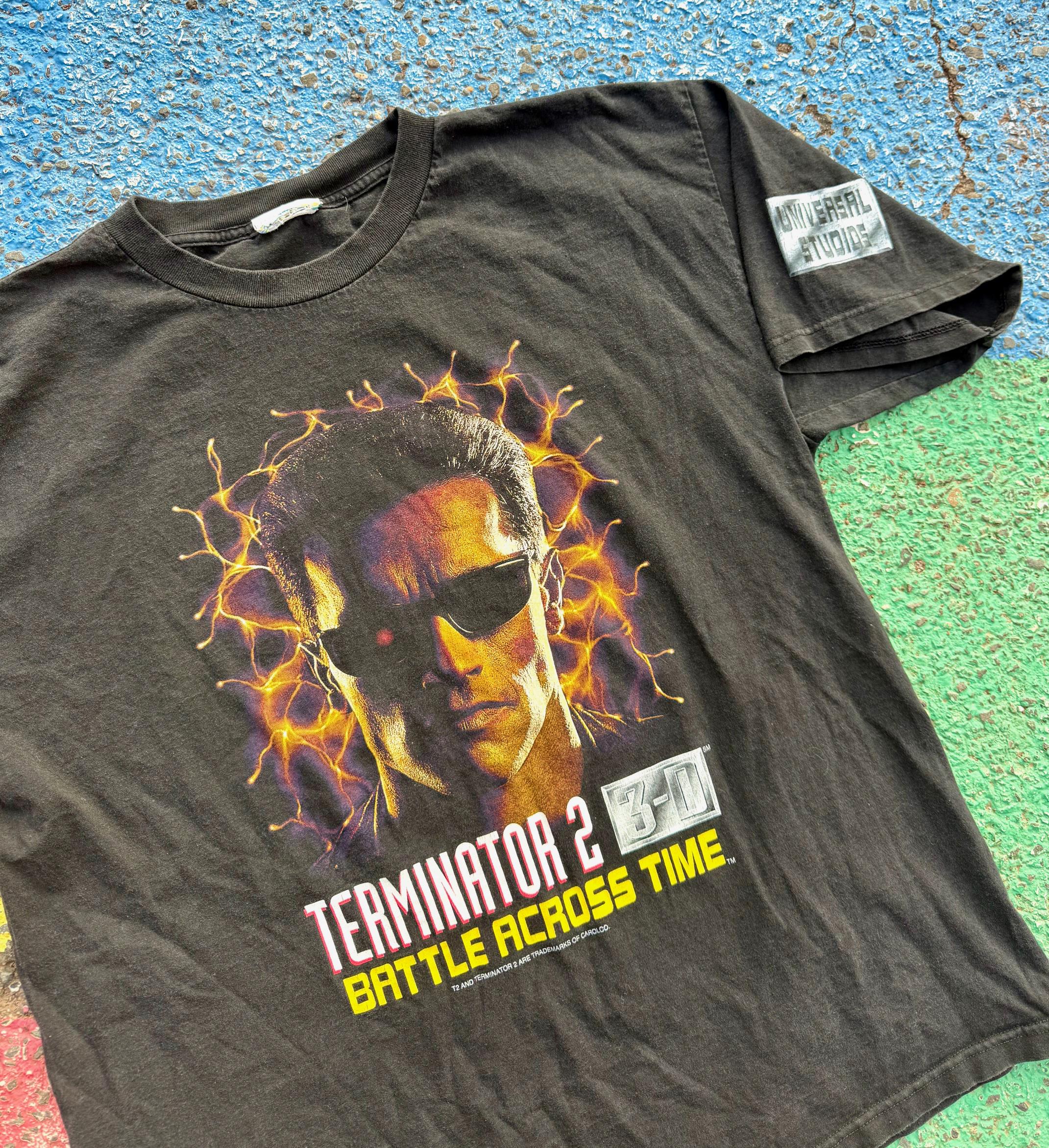 Universal studios terminator 2 shirt - Etsy 日本