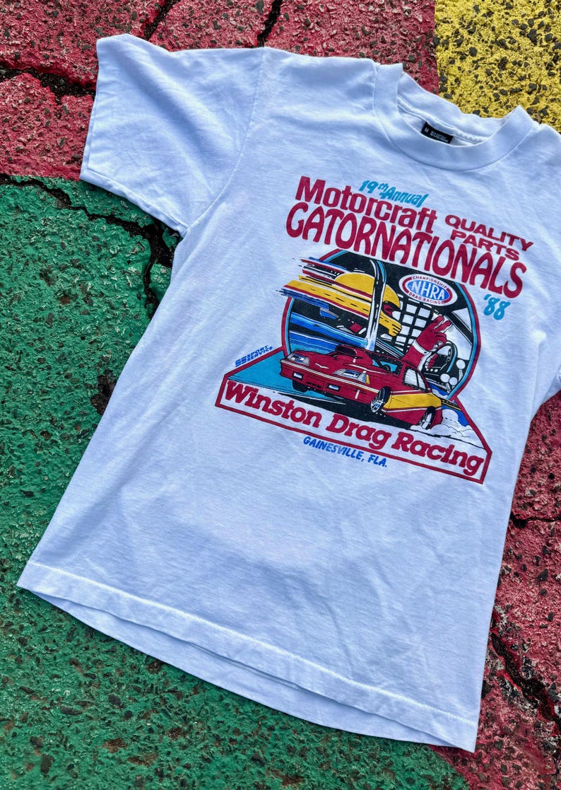 Vintage 1988-89 NHRA Winston Drag Racing Budweiser Gatornationals ...